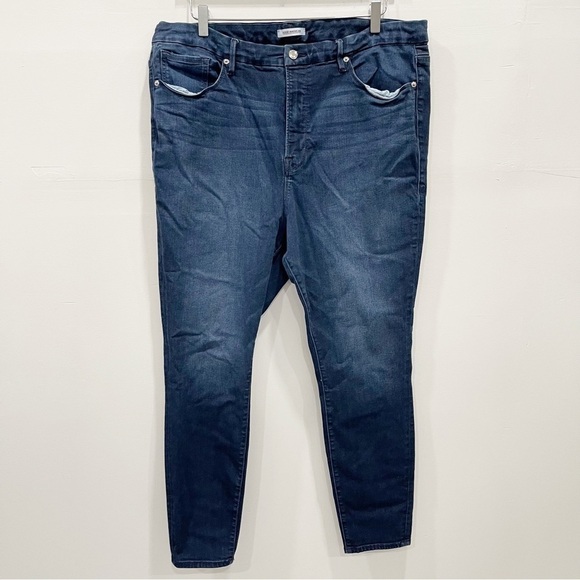 Good American Good Legs Jeans Plus Size 22 High Waist - Picture 1 of 12